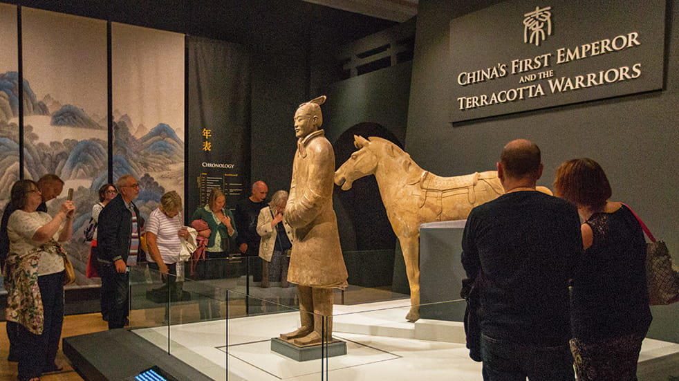 Boundless Social Breaks and Holidays Group: Terracotta warriors exhibition in Liverpool's World Museum
